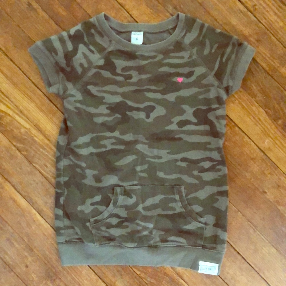 Short-sleeved sweatshirt - girls sz 6